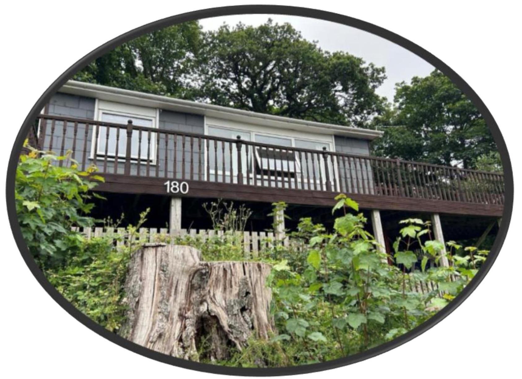 180 River View Cabin Caeathro Buitenkant foto