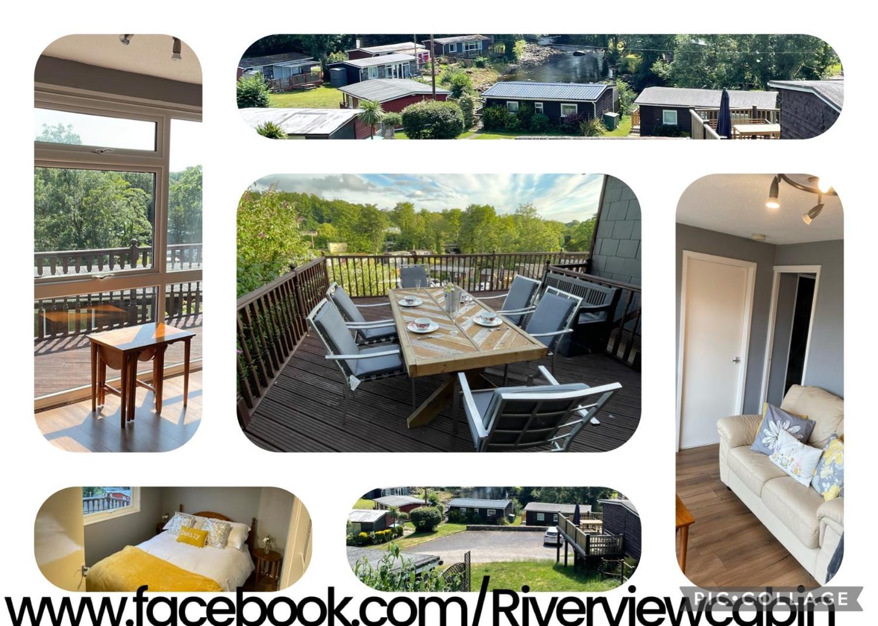 180 River View Cabin Caeathro Buitenkant foto